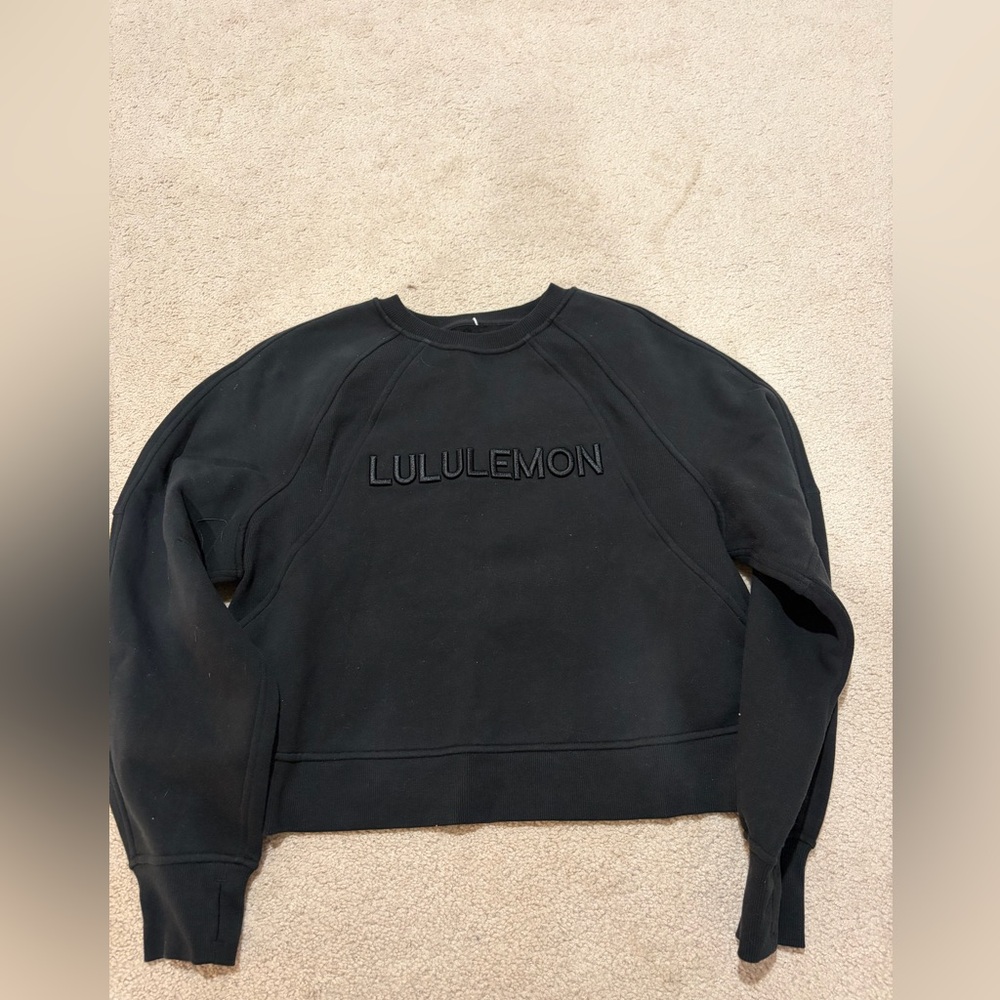 Lululemon Black Sweatshirt